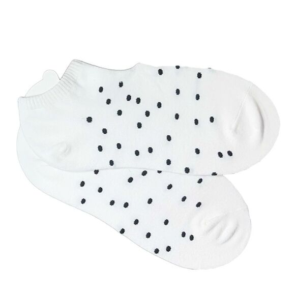 Women’s Two-Pack No-Show Socks - Geometric/Polka Dot NWOT - Picture 3 of 7